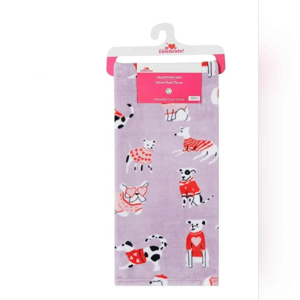 Cozy Valentine Holiday Throw Blanket 50